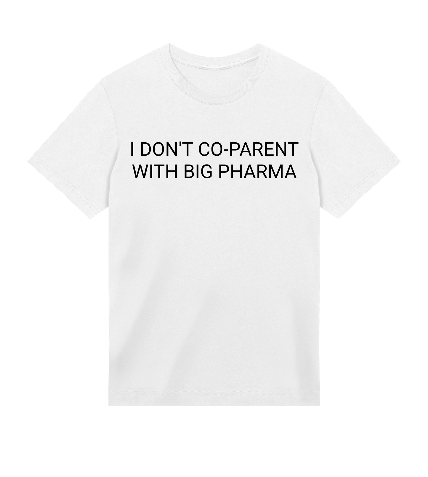 Not With Pharma Mens Organic T-shirt