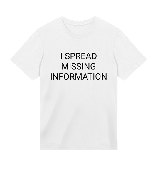 Missing Information Men's Organic T-Shirt