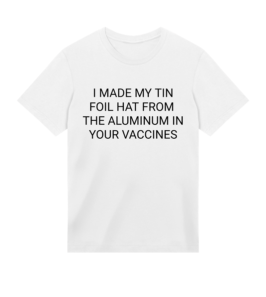 Tin Foil Hat Mens Organic T-Shirt